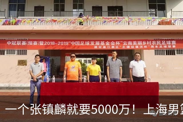 一个张镇麟就要5000万！上海男篮太有钱，超出想象